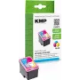 KMP H168CX Suderinama rašalo kasetė, trijų spalvų (žydra, purpurinė, geltona) 12 ml - pakeičia HP 302XL F6U67AE