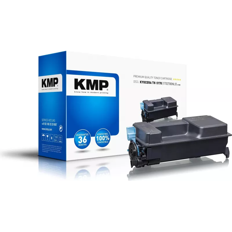 KMP K-T81 Tonerio kasetė, suderinama, juoda, didelės išeigos, 2900 puslapių