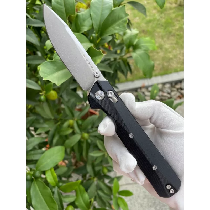 Peilis KNIVESPL The First Black G10 MagnaCut