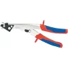 KNIPEX skardos kramtyklė 90 55 280 - 280 mm, pjauna plieną iki 1,2 mm, varį/aliuminį iki 1,7 mm, plastiką iki 2,0 mm