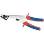 KNIPEX skardos kramtyklė 90 55 280 - 280 mm, pjauna plieną iki 1,2 mm, varį/aliuminį iki 1,7 mm, plastiką iki 2,0 mm