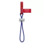 KNIPEX įrankio tvirtinimo dirželis 00 50 11 T BK - 1,5 m PU trosas su fiksuojamu karabinu, max 1,5 kg