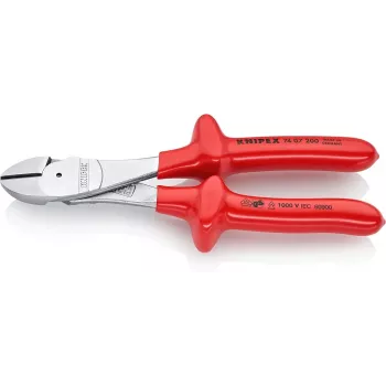 KNIPEX VDE aukšto sverto įstrižiniai pjaustytuvai 200 mm