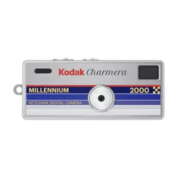 KODAK Charmera Keychain Digital Camera Millenium, 0.3 MP VGA, sidabrinė