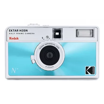 KODAK EKTAR H35N HF analoginis fotoaparato rinkinys su Kodak Ultramax, mėlynas