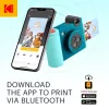 Kodak SMILE+ Momentinė spausdinimo kamera, 2x3 col., mėlyna