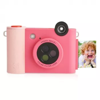 Kodak SMILE+ Momentinė spausdinimo kamera, 2x3 inch, fuksija
