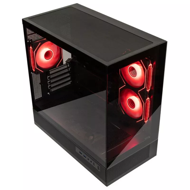 KOLINK GSI SmartAssembly ARGB stiklo Micro-ATX korpusas – 750W Gold
