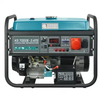 KÖNNER & SÖHNEN KS7000E-3ATS Benzininis generatorius 230/400V su ATS