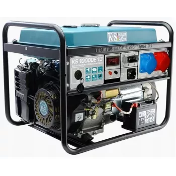 KÖNNER & SÖHNEN Benzino generatorius 7.5kW 230/400V Elektrinis paleidimas AVR VST KS10000E1/3