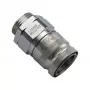 Koolance QD3 greito atjungimo mova, 10mm briauna su G1/4 inch sriegiu prie greito atjungimo - nikeliuota
