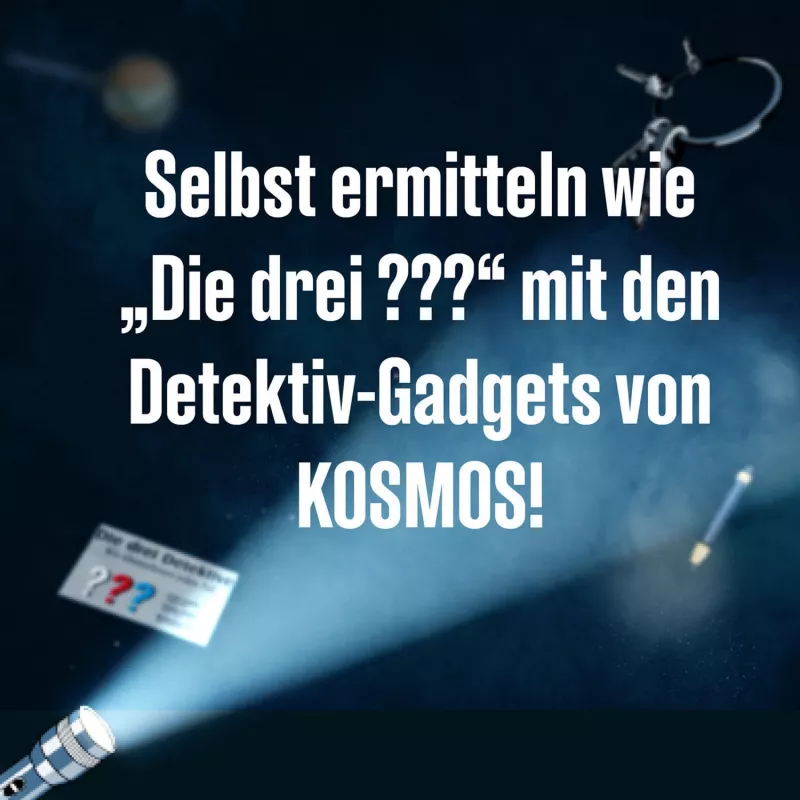 KOSMOS Die drei ??? Šnipų fotoaparato rinkinys