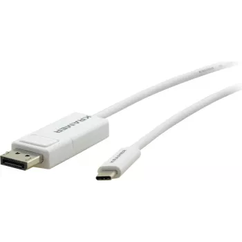 Kramer Electronics C-USBC/DPM-6 USB-C į DisplayPort adapterio kabelis, 1,8 m, baltas 99-97211206