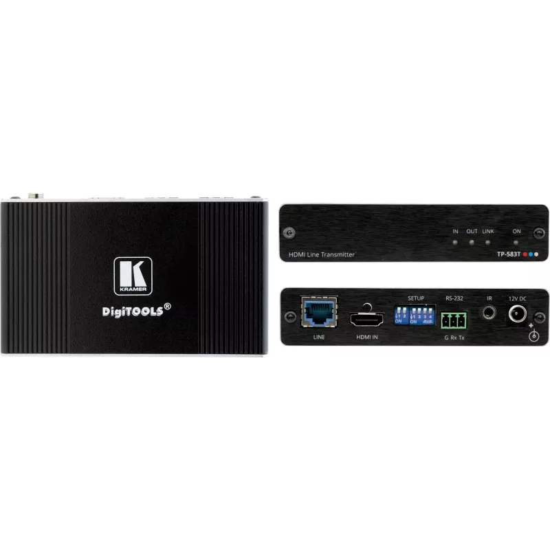 Kramer Electronics TP-583T 4K HDR HDMI HDBaseT siųstuvas su IR ir RS-232