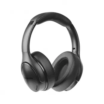 Kruger & Matz F3A belaidės ausinės su aktyviu triukšmo slopinimu, Bluetooth 5.0, USB-C, juodos spalvos