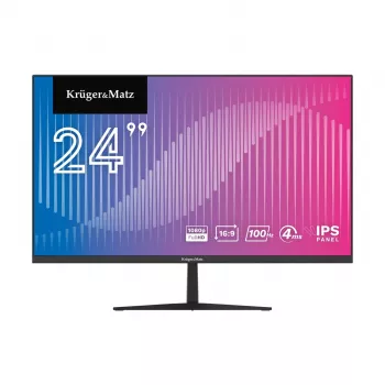 KRUGER & MATZ KM9901-MT24 24 colių monitorius, 100 Hz atnaujinimo dažnis