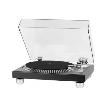 KRUGER & MATZ TT-602 Belt-Drive Audio Turntable Black