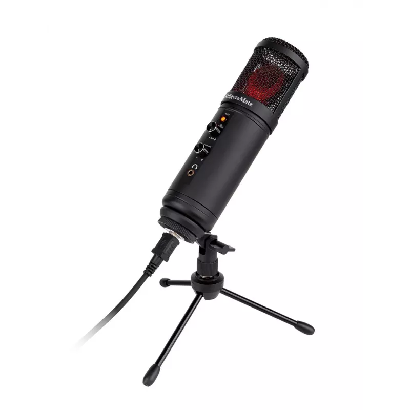 KRUGER & MATZ Warrior GV-100 USB Gaming and Vlogging Microphone