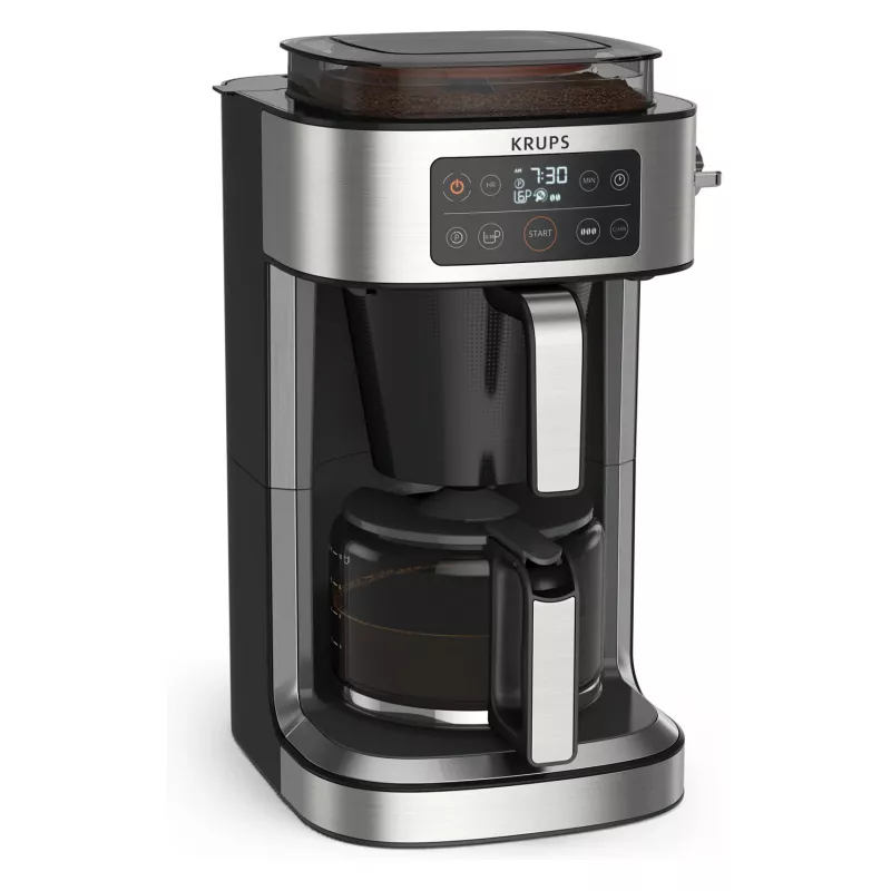 KRUPS KM760D Aroma Filter Coffee Machine Black 2-10 Cups