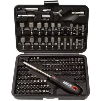 KS TOOLS 1/4 colio CLASSIC antgalių rinkinys, 122 dalių (911.2085)
