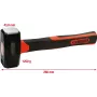 KS TOOLS skaldymo plaktukas su stiklo pluošto kotu, 1250 g (142.5126)
