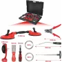 KS TOOLS MASTER priekinio stiklo montavimo ir išmontavimo įrankių rinkinys, 13 dalių (140.1065)