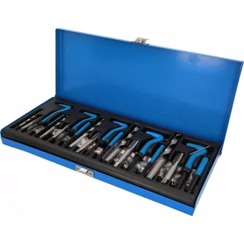 KS TOOLS Sriegio taisymo rinkinys, 131 dalių, metriniai spiraliniai įdėklai M5-M12, nerūdijantis plienas, dėkle BT541150