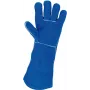 KS TOOLS Suvirinimo odinės pirštinės ilgos, XL (985.7040)