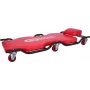 KS TOOLS Dirbtuvių čiuožyklė, 1160x540mm, 150kg apkrova, 6 pasukami ratukai, integruoti įrankių padėklai, atspari alyvai ir tepalams (500.8003)