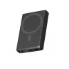 KSIX Magnetic Powerbank 10000 mAh 22.5W, juoda