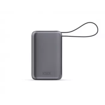 KSIX Power Bank 30000 mAh Power PULSE, pilka