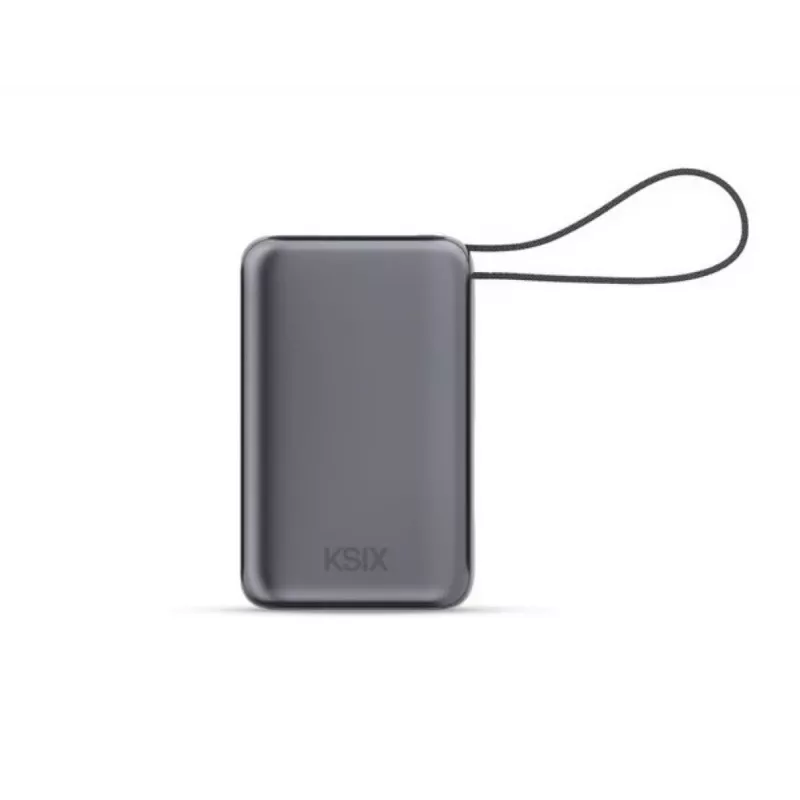 KSIX Power Bank 30000 mAh Power PULSE, pilka