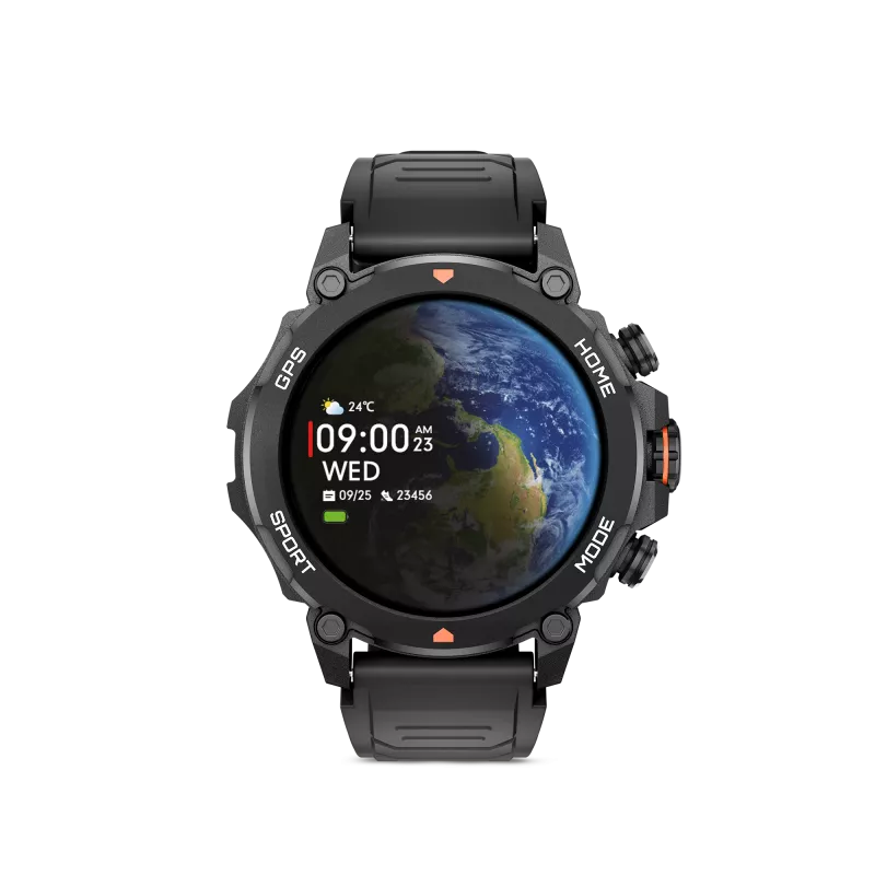 KSIX Smartwatch Explorer, juoda