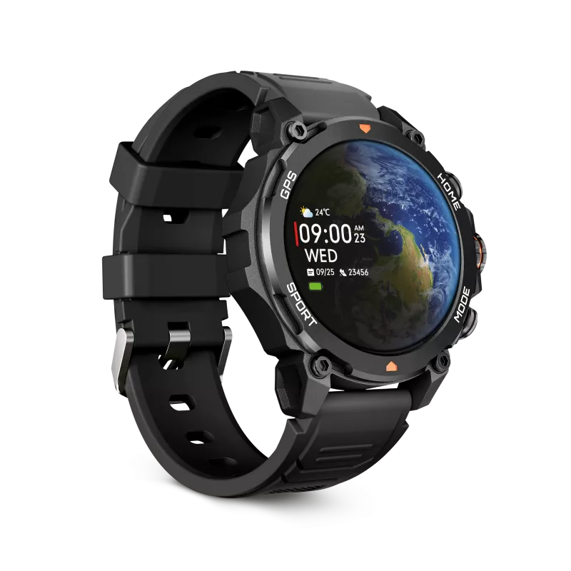 KSIX Smartwatch Explorer, juoda
