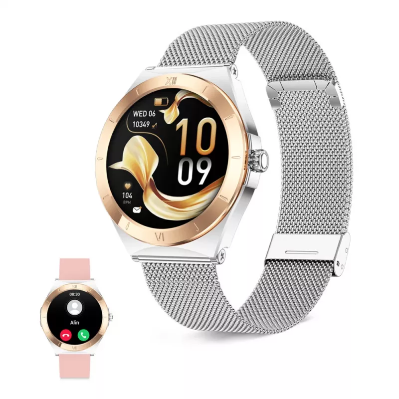 KSIX Smartwatch LYA, sidabrinis