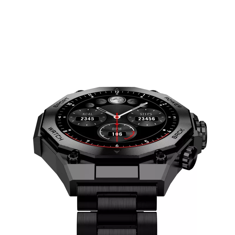 KSIX Smartwatch TITANIUM, juoda