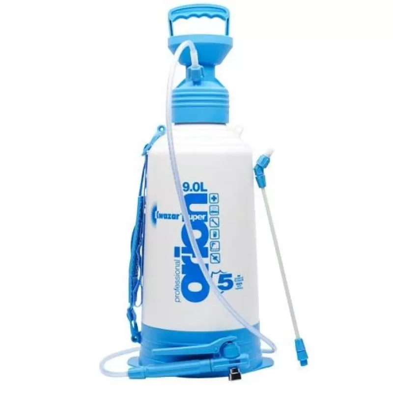 KWAZAR ORION SUPER PRO+ 9L Viton slėginis purkštuvas su manometru