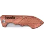 kwb 021990 EDC kišeninis peilis rudas - Nerūsijantis plienas