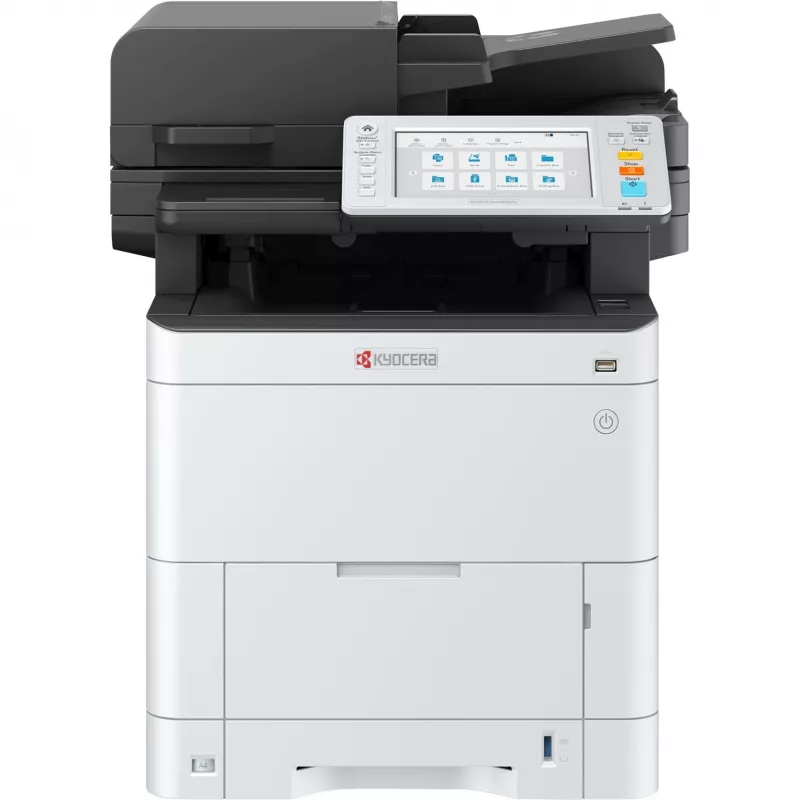 Kyocera ECOSYS MA4000CIFX/Plus A4 spalvotas lazerinis daugiafunkcis spausdintuvas (spausdinimas, kopijavimas, skenavimas, faksas) su 3 metų vietoje teikiama garantija