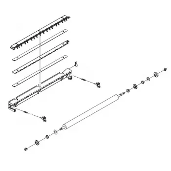 Kyocera TR-710 Transfer Roller (302GR93281), skirtas FS-9130DN, FS-9530DN serijai