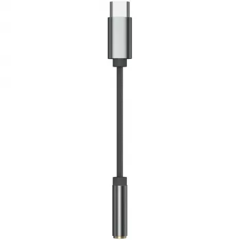 KZ AM01 USB-C DAC adapteris su CX31993 lustu, 3,5 mm garso lizdu, Hi-Res 32 bitų/384 kHz, sidabrinis