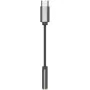 KZ AM01 USB-C DAC adapteris su CX31993 lustu, 3,5 mm garso lizdu, Hi-Res 32 bitų/384 kHz, sidabrinis