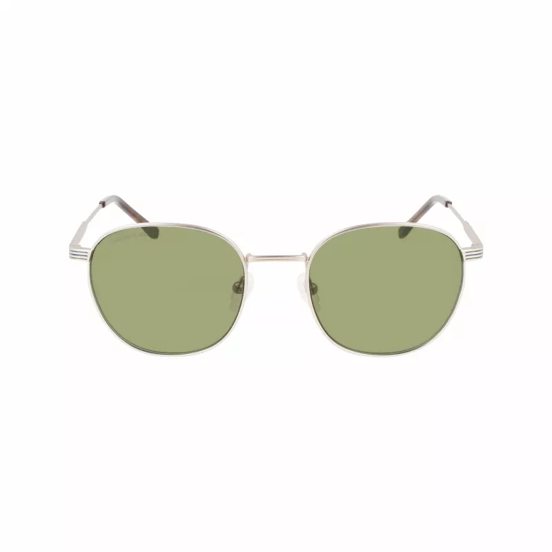 Lacoste L251S-40 Unisex Stačiakampiai Akiniai nuo Saulės Tamsiai Mėlynas Rėmas Pilki Lęšiai 52mm