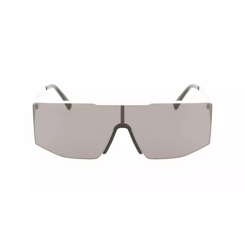 LACOSTE L253S-6219101 Unisex stačiakampiai akiniai nuo saulės 62/19/150 mm juodi/pilki