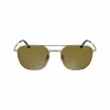 LACOSTE L269S-710 Unisex akiniai nuo saulės Havana Green 55/19/145 mm