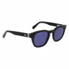 Lacoste L6015SN-1 Unisex Akiniai Juodas Rėmas Pilki Lęšiai 49mm