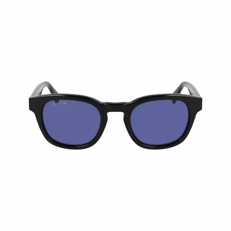 Lacoste L6015SN-1 Unisex Akiniai Juodas Rėmas Pilki Lęšiai 49mm