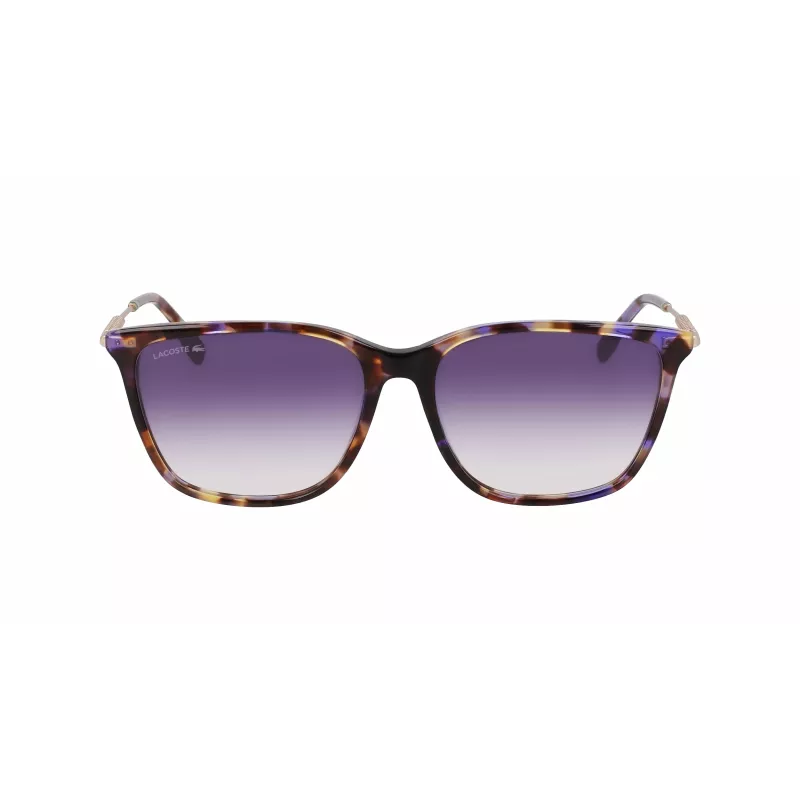Lacoste L6016S-219 Moteriški akiniai nuo saulės Havana Rudi Kvadratinis Acetatas