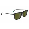 Lacoste L6017S5517240 Vyriški stačiakampiai Havana akiniai nuo saulės - rudi lęšiai 55/17/145 mm