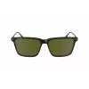 Lacoste L6017S5517240 Vyriški stačiakampiai Havana akiniai nuo saulės - rudi lęšiai 55/17/145 mm